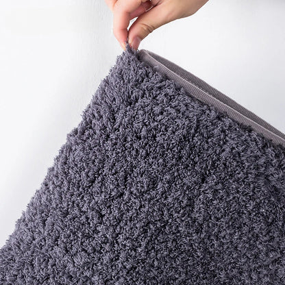 Plush Bathroom Mat | Absorbent Anti Slip Floor Mat
