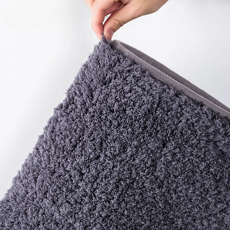 Plush Non-slip Bathroom Floor Mat