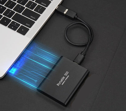 Fast Portable External SSD Drive Up to 1000MB/s