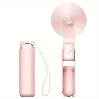 Portable USB Rechargeable Mini Hand Fan