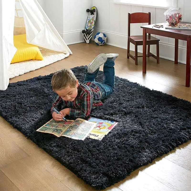 Plush Anti-Slip Rug with Thick Memory Foam Cushion