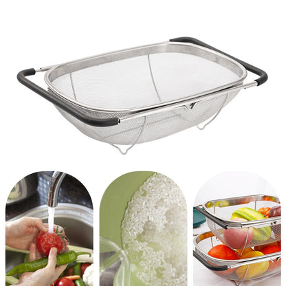 Space Saving Adjustable Sink Dish Rack