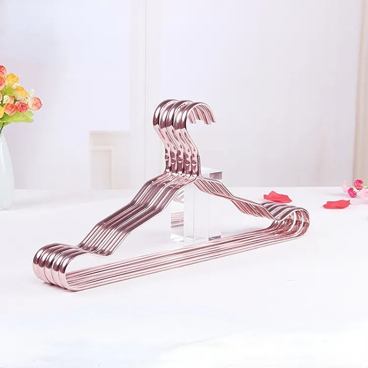 Sturdy Brass Clothes Hangers for Deluxe Clothing Storage