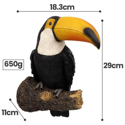 Colorful Tropical Bird Garden Ornament - Befez