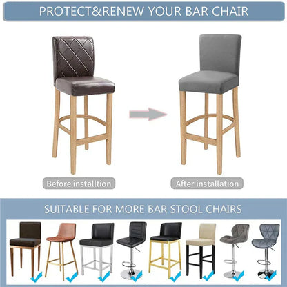 Elastic Bar Stool Slipcover