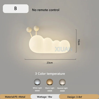 Fun LED Kids Room Wall Lamp