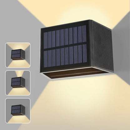 Outdoor Solar Wall Lamp Adjustable Bright Light - Befez