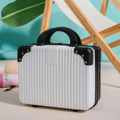 Portable Travel Makeup Bag Compact Hard Case