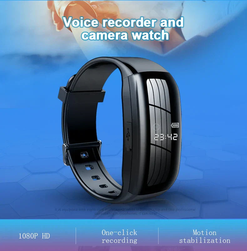 Discreet Mini WiFi HD Smart Watch Camera