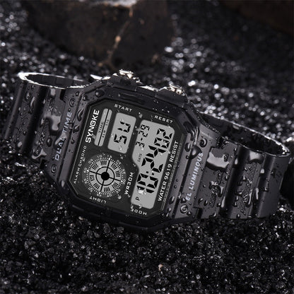 Tactical Heavy Duty Water Resistant Chrono Watch