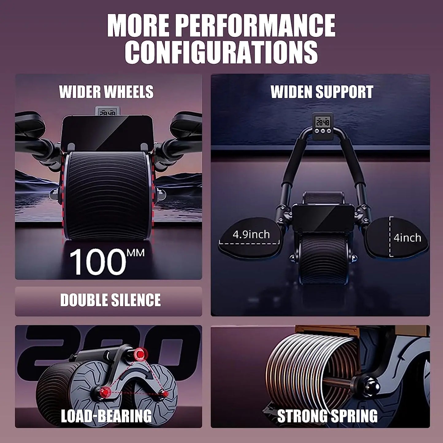 Home Gym Ab Wheel Exercise Roller