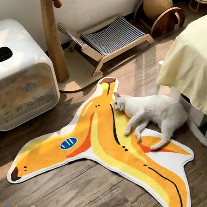 Yellow Fruit Area Rug