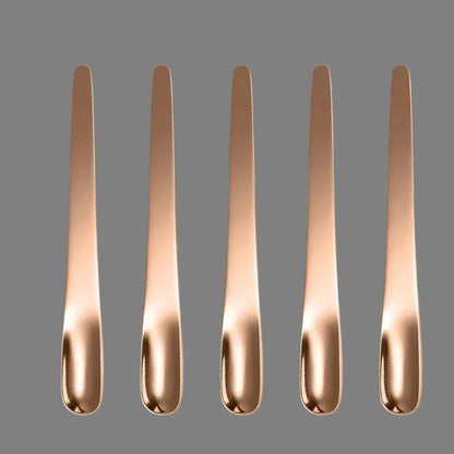 Modern Metal Coffee Spoon Set
