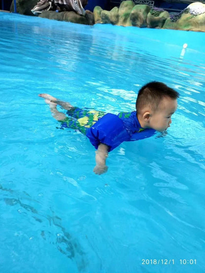 Kids Pool Float Vest with Arm Flotation Devices