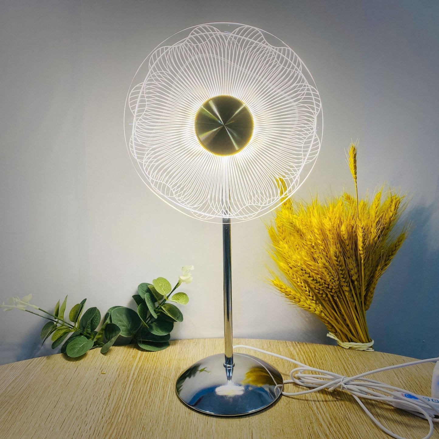 Colorful Rainbow Desk Table Lamp