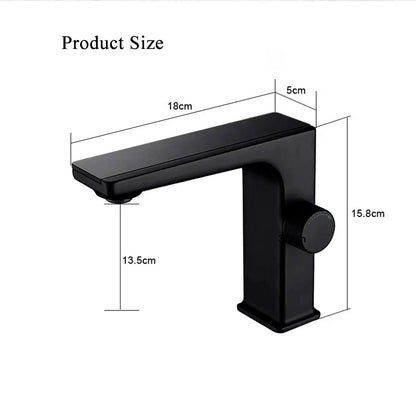 Smart LED Faucet with Digital Temp Control and Mixer