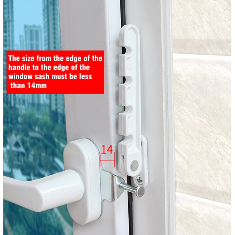 Secure Window Stop Lock Device