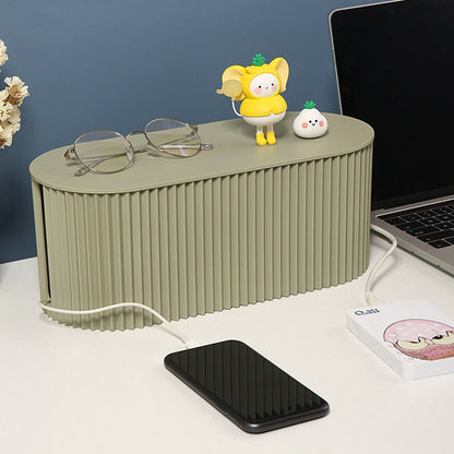 Compact Cable Management Box Organizer