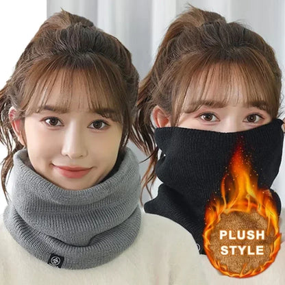 Cozy Fleece Lined Winter Scarf for Men and Women