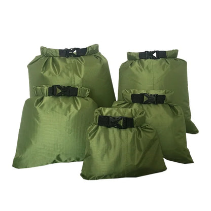 Waterproof Dry Bag Set, 5 Piece, Beach and Outdoor Storage