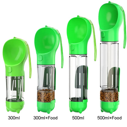 Portable 3-in-1 Pet Water Bottle Set