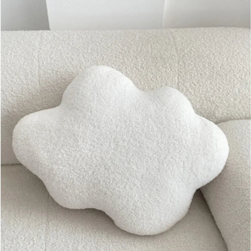 Soft Abstract Throw Pillow