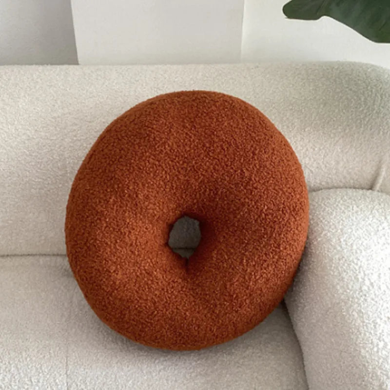 Soft Abstract Throw Pillow