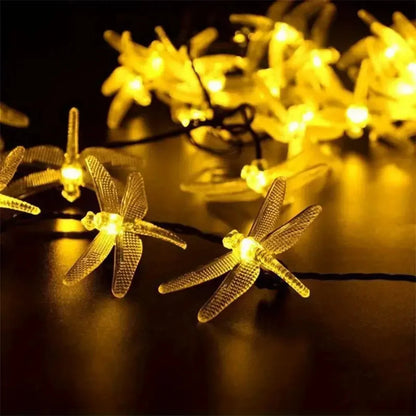 Colorful Outdoor Solar Fairy Lights 20 LEDs Waterproof