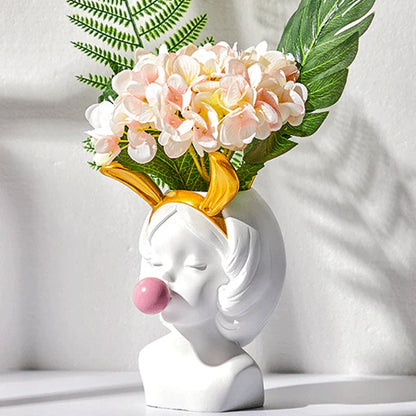 Small Porcelain Decorative Vase