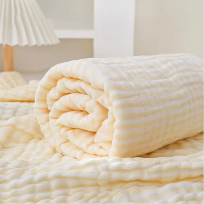 Soft 6-Layer Baby Swaddle Blanket Muslin Cotton Blend