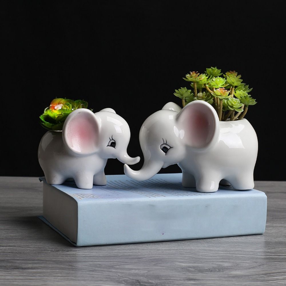 Stylish Elephant Theme Home Decor Figure