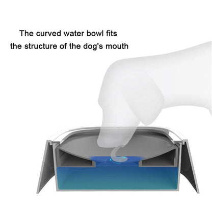 Spill Proof Pet Water Bowl Dispenser