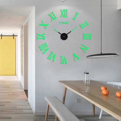 Modern Glow Quiet Wall Clock