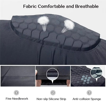 Protective Shock Absorbing Knee Pads for Sports Injury