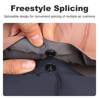 Lightweight Portable Camping Air Mattress with Pump