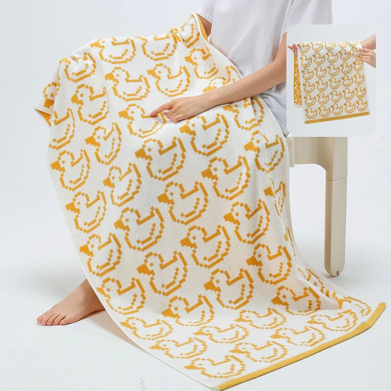 Soft Animal Design Beach Towel