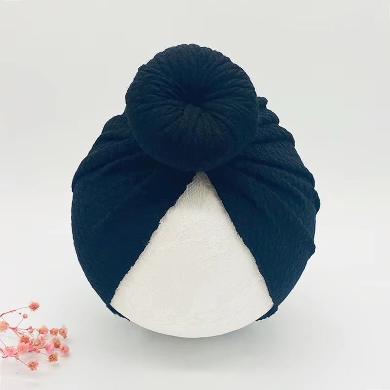 Soft Baby Beanie with Cute Bow Headband