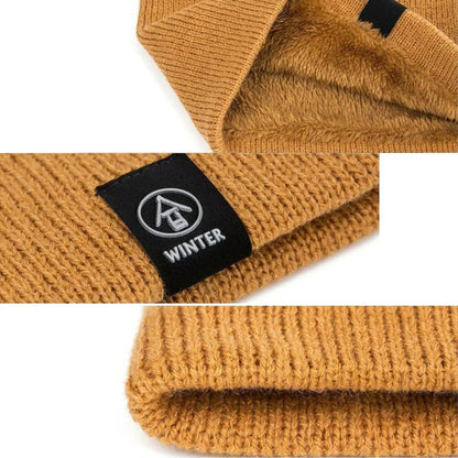 Cozy Fleece Lined Winter Scarf for Men and Women
