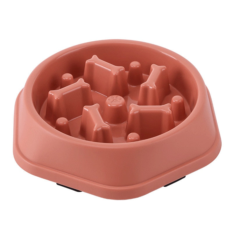 Non-Slip Quiet Pet Food Bowl for Stress Free Meals