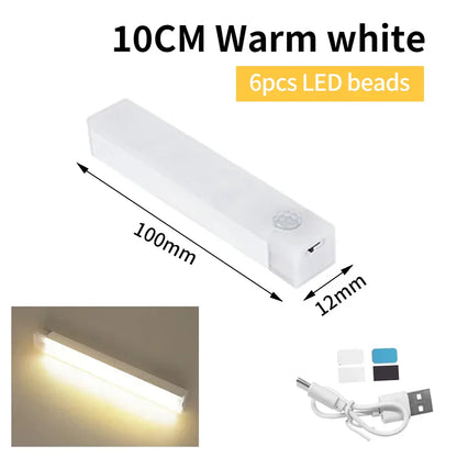 Motion Activated LED Night Light with Magnetic Base