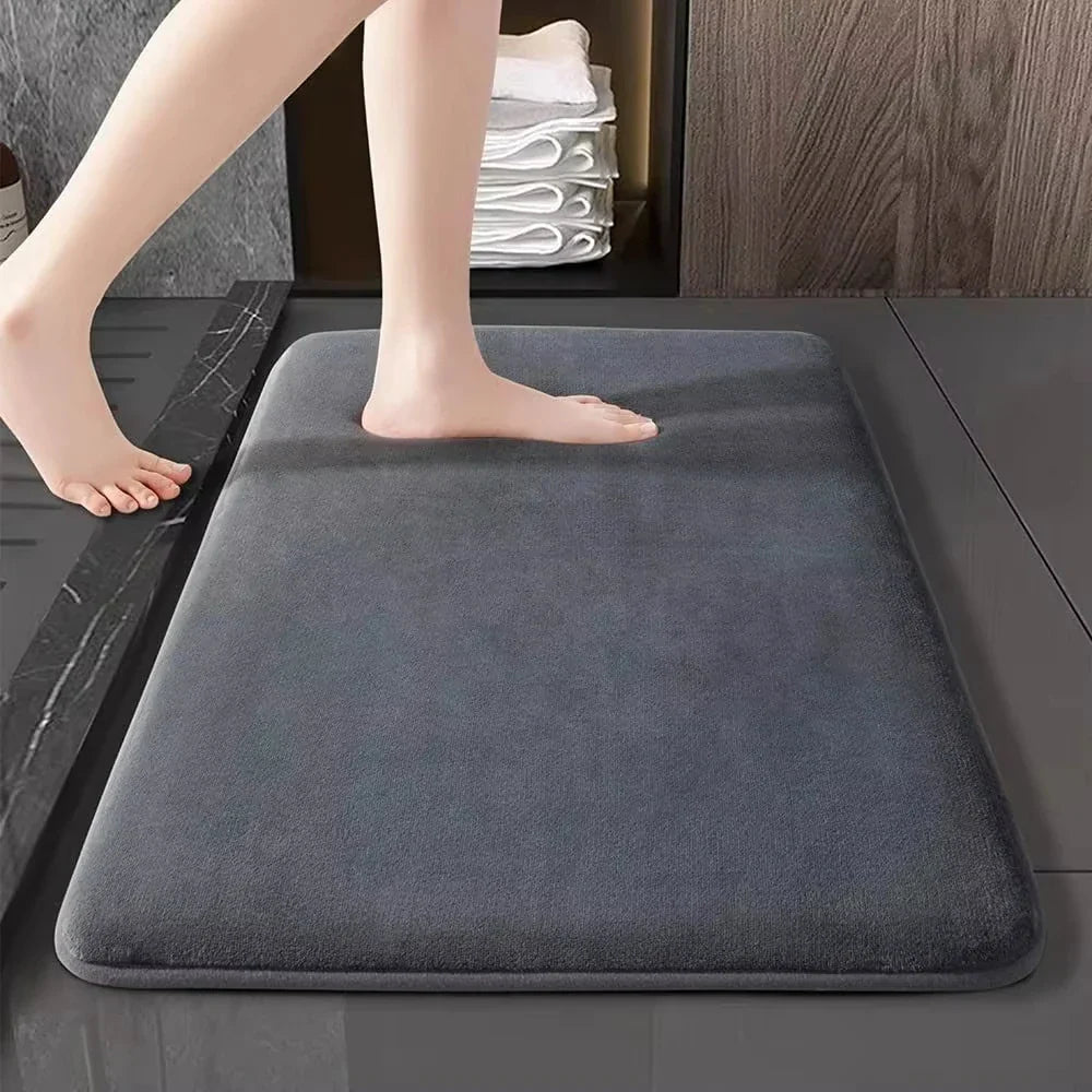 Soft Plush Bathroom Mat with Grip Bottom - Befez