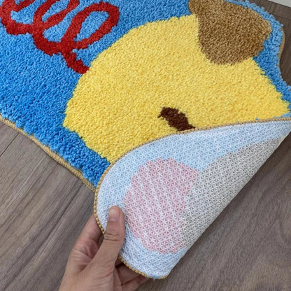 Fun Dog Pattern Long Floor Mat