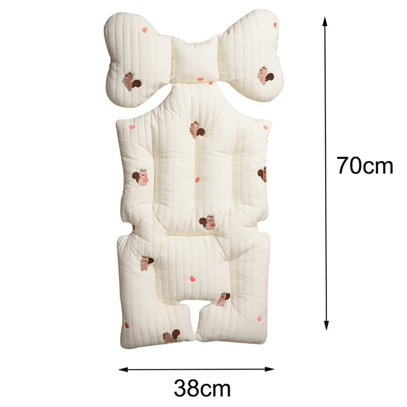 Soft Baby Stroller Pad with Cute Designs