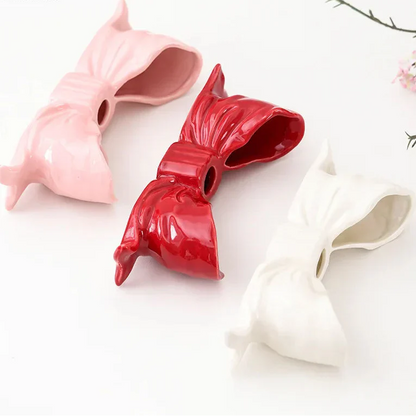 Decorative Floral Ceramic Candle Holder