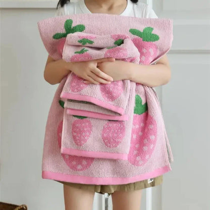 Plush Pink Beach Towel
