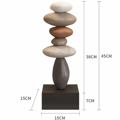 Serenene | Natural Rock Balance Decorative Accent