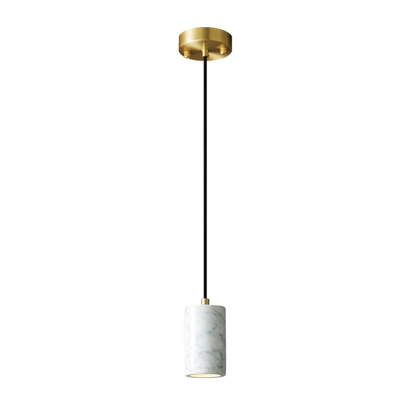 Simple Marble Drop Ceiling Light