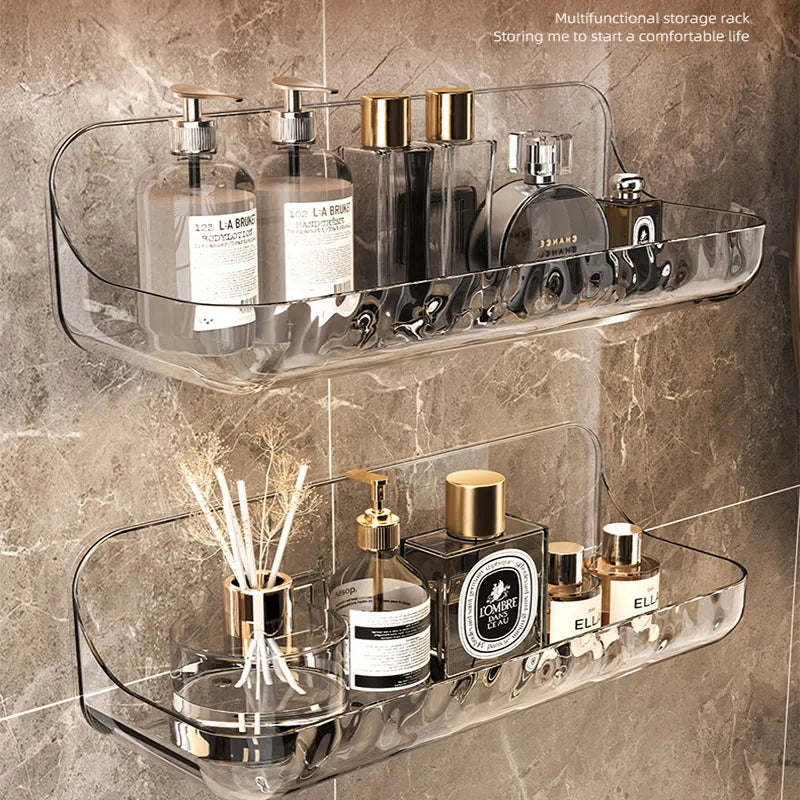 Adhesive Free Wall Mount Shower Caddy Shelf