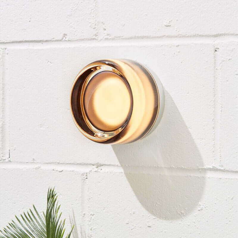 Modern Clear Glass Wall Light