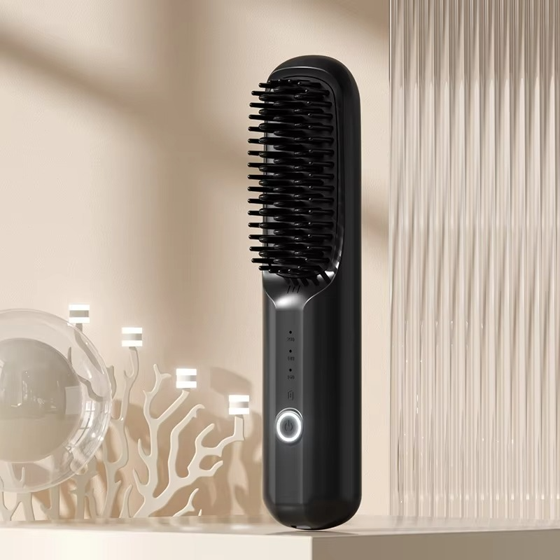 Easy Glide USB Ceramic Hair Straightener Comb
